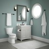 Delta Nicoli (4-Pack) Bathroom Set Matte Black 18" Towel Rack,