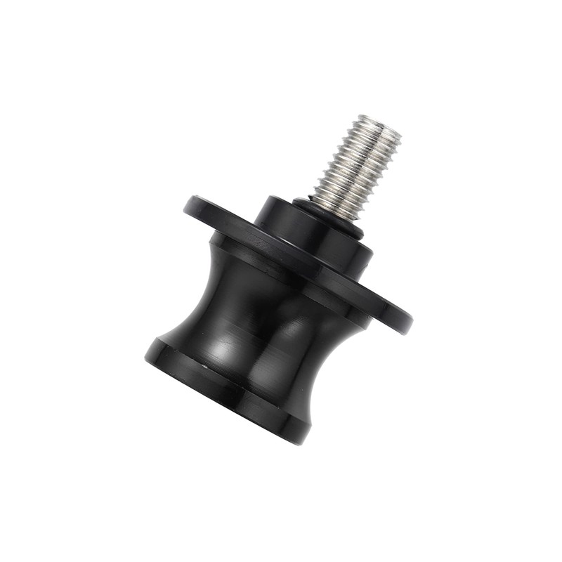 X AUTOHAUX 2 Pcs 8mm Metal Motorcycle Rear Stand Swing