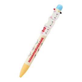 Sanrio 765023 3-Color Ballpoint Pen (Friends and Friends) Ghost Ink Color: Black, Red, Blue, Ball Diameter: 0.03 inches (0.7 mm)