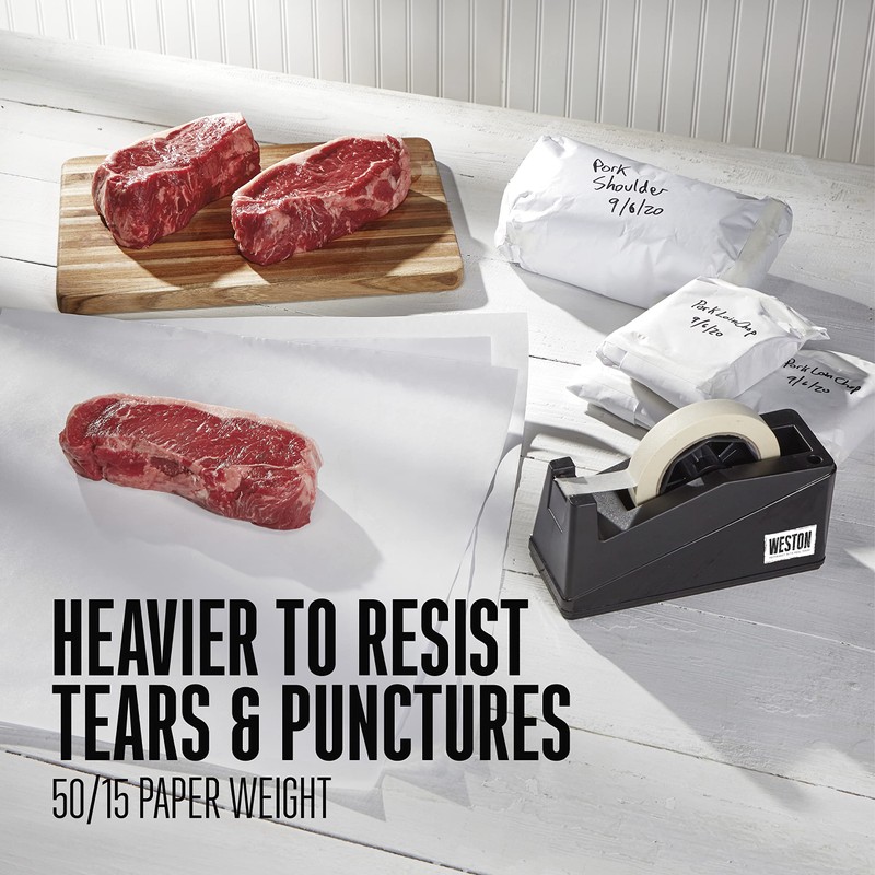 Weston Heavy Duty Freezer Paper in Dispenser Box, 18-Inch-by-300-Feet (83-4001-W)
