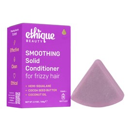 Ethique Smoothing Solid Conditioner for Frizzy Hair, 60g