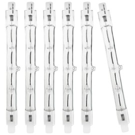 WinDerMo R7s Halogen Bulbs 118 mm, R7S 200 W Halogen Bulbs Dimmable, 230 V 200 W 2000 Lumen 2700 K Warm White J-TypJ118 Bulb, Pack of 6