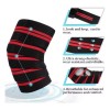 Par De Vendas Para Rodilla Gym Knee Wraps Crossfit Powerlift