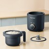 TOPWIT Rice Cooker Small, Mini Rice Cooker 2 Cups Uncooked,