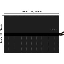 CREATIVECHEF Set of 5 Kitchen Spoons Chef Plating Tools Culinary Kit, Plating Tools Specialty Chef Plating Spoons Kit, Stainless Steel Serving Spoons Set, Professional Kitchen Secret, Black