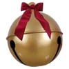 23.6 Inches Inflatable Christmas Ball PVC Large Jingle Bell Bow