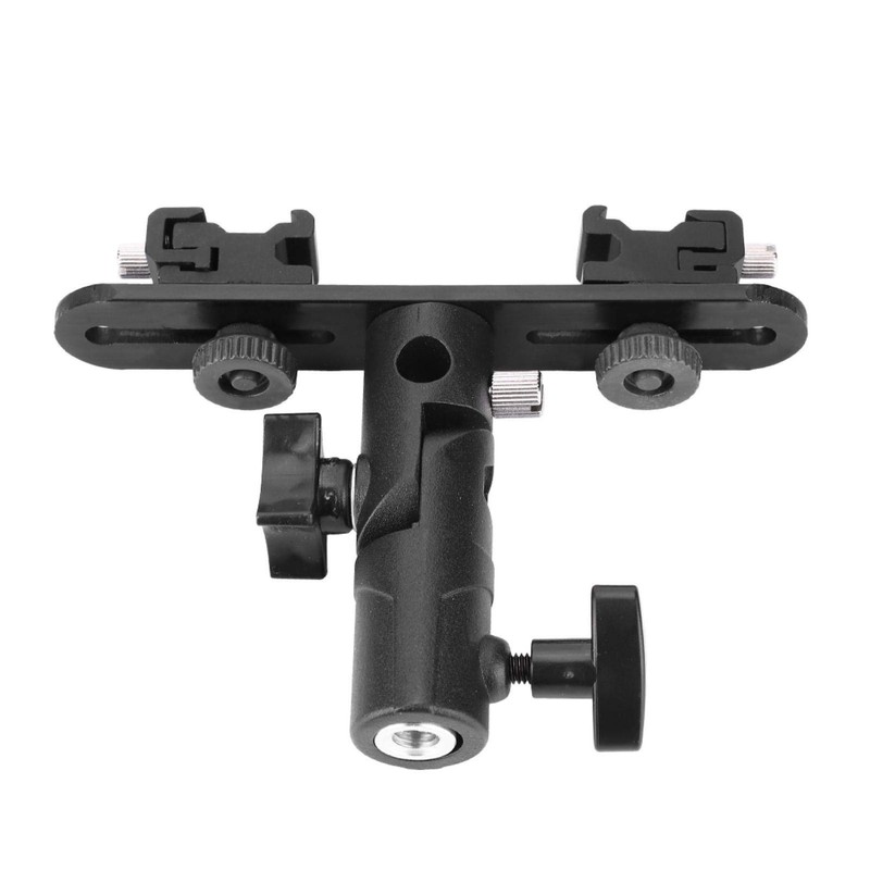 Kuuleyn Flash Mount, Flash Rail, Hot Shoe Flash Stand Umbrella