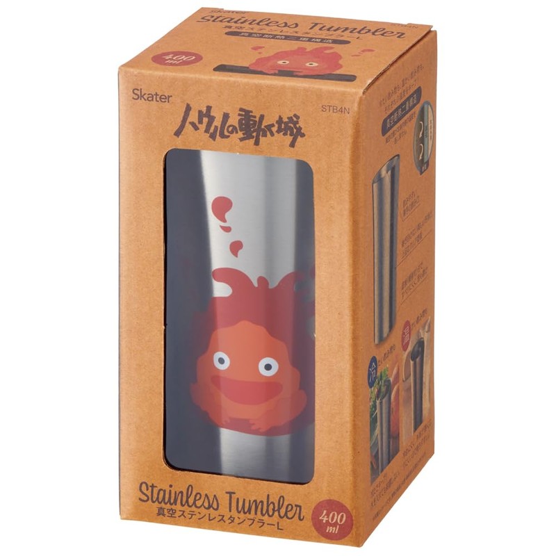 Skater (スケーター) Insulated Stainless Steel Tumbler 13.6 fl oz (400