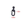 Gazebo Plastic Rings,Gazebo Plastic Hooks for Gazebo Curtains/Mosquito Netting/The Track