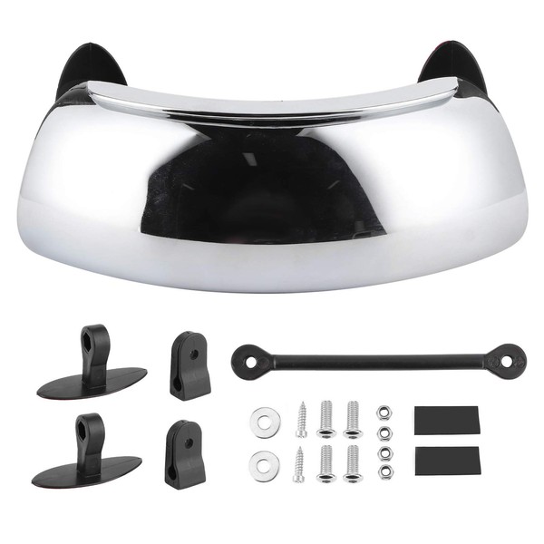 Espejo retrovisor universal para motocicleta Aramox, montaje en pantalla de
