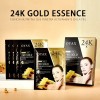 Mascarilla Facial Oro 24k Acido Hialuronico Reafirmante 10pz