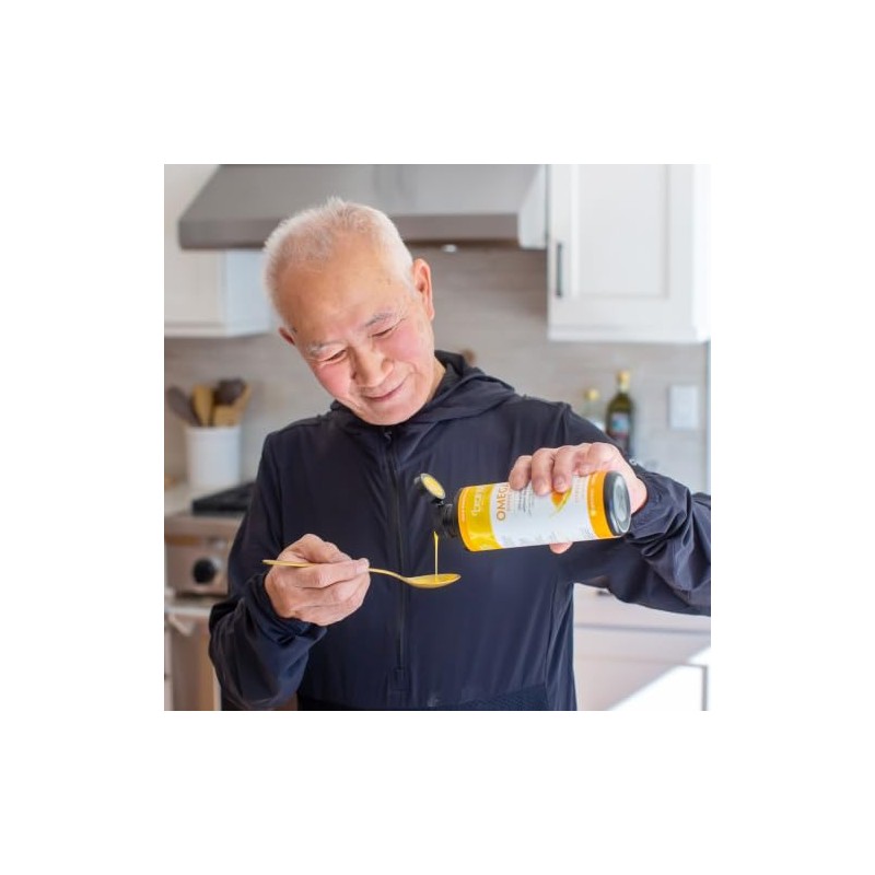 BRAINMD Dr Amen Omega-3 Power Squeeze, Citrus Blast - 16.8