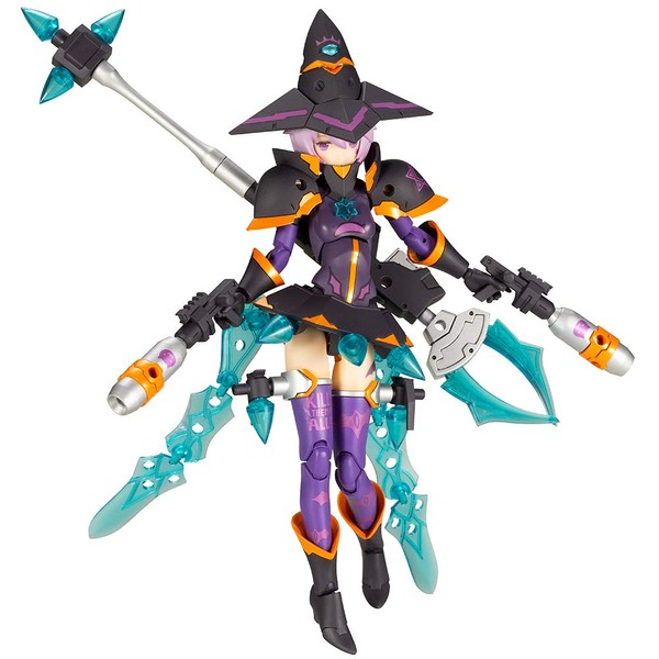 Megami Device Chaos & Pretty Witch Darkness, Total Height Approx. 5.5 inches (140 mm) 1/1 Scale Plastic Model