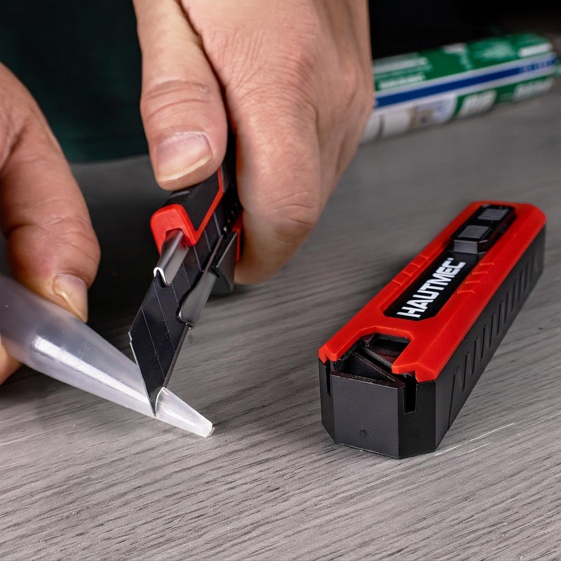 HAUTMEC 10PC Utility Knife Blades – SK2H Steel Snap Off