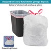 Staples Perk Kitchen Trash Bags, 13 Gallon Garbage Can Liners,