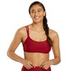 Sporti Active Double Cross Workout Bikini Top - Nutmeg -