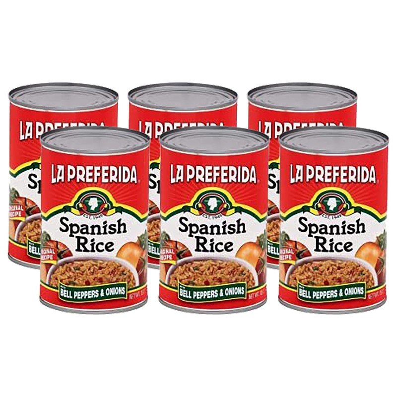 La Preferida Canned Spanish Rice - Quick & Easy, Robust