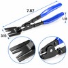 Blue Car Trim Removal Pliers, Automotive Clip Removal Tool for