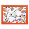 Picture Frame for A4 Photo Orange Frame MDF Photo Frame
