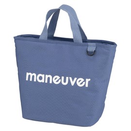 CBJAPAN DSK Insulated Bag, Bento Box, M Size, 2.2 gal (8 L), Cold Insulated Lunch Tote Bag, Maneuver, Blue