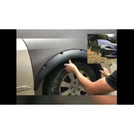 KEEPDSGN For Dodge Charger SRT 4PCS Fender Flares Wide Body Kit Wheel Arches Protector