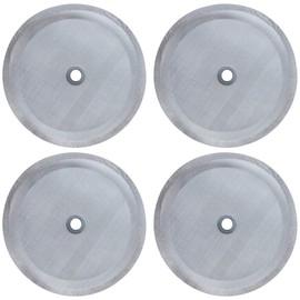 4 Pcs French Press Replacement Filter Screen, 4 Inch Reusable 304 Stainless Steel Mesh Filter for Bodum French Press Coffee Makers