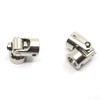 Befenybay 2 Pcs 10mm to 10mm Universal Joint Shaft Coupling