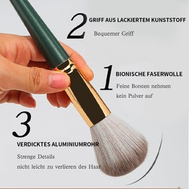 14 Piece Makeup Brush Set for Perfect Eye Makeup Application - Eyeshadow, Eyeliner, Concealer, Foundation, Blush, Eyebrows & Eyelashes