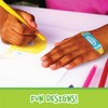 Crayola Shaped Neon Antibacterial Bandages for Kids, 100 CT -