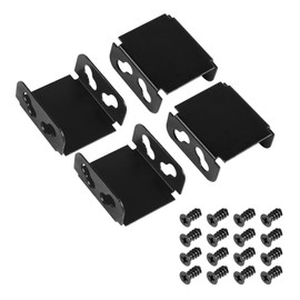 RIIEYOCA Fan Bracket Dual Fan Computer Radiator Holder for Video Card Cooling DIY Support 80MM/90MM/120MM/140MM (4 Pcs)