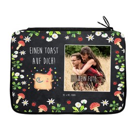 Mr. & Mrs. Panda Personalisierte Foto Federmappe Toast Party - Geschenk, Mitbringsel, Freundin, Liebesbeweis, Jahrestag, Liebesgeschenk, Ehefrau,