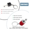 SHMZK Car Gearbox Keychain, Six Speed Manual Transmission Keychain, Creative