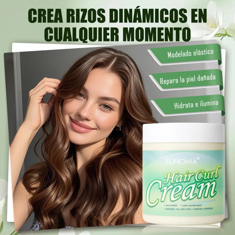 Crema Para Peinar Rizos Hidratación Cuidar El Cabello 250ml