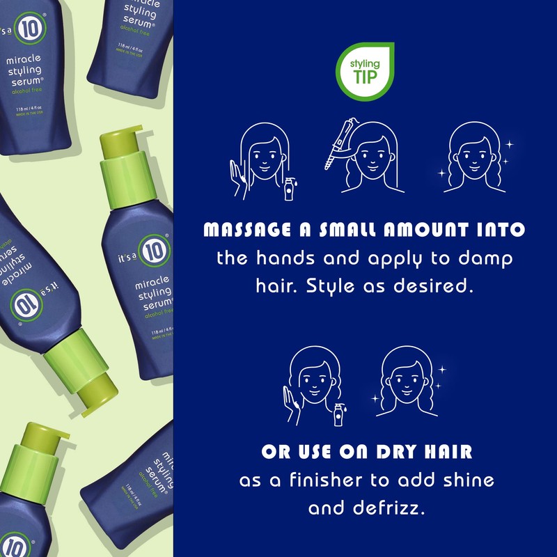 It's a 10 Haircare Miracle Styling Serum, 4 fl. oz.