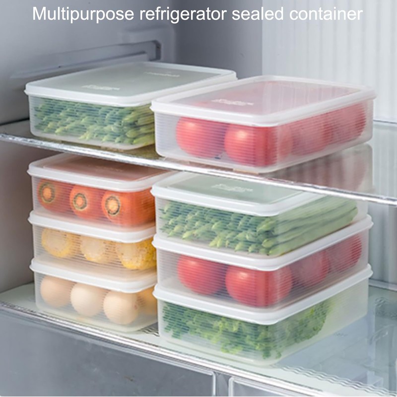 WonLiq Lettuce Keeper, Salad Keeper Container Lettuce Crisper, Keep Vegetables