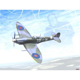 1000 Piece Jigsaw Puzzle Supermarine Spitfire WW2 Plane Sir Winston Churchill In The Clouds
