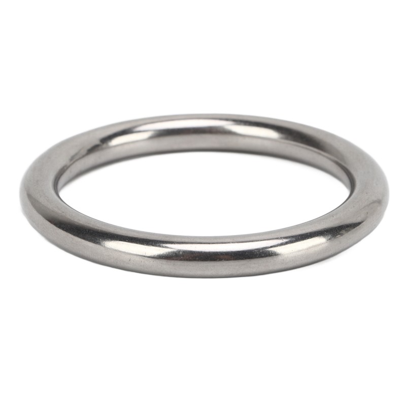 7 Pcs 304 Stainless Steel Metal O Ring Waterproof Rustproof