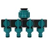 Faucet Splitter,Garden Hose Connector,DN20 DN25 FNPT 4 Way Garden Hose