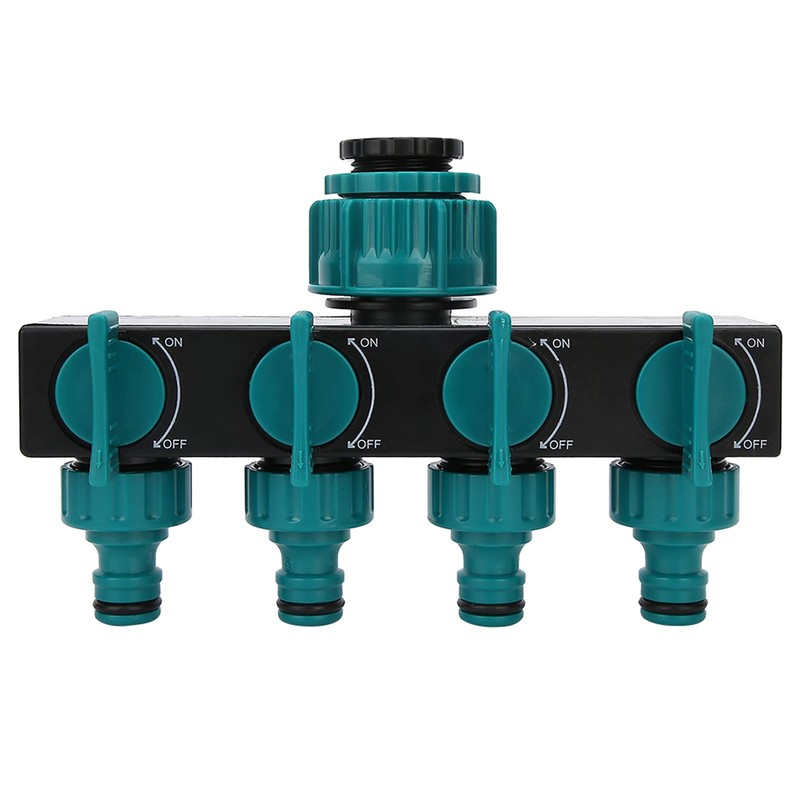 Faucet Splitter,Garden Hose Connector,DN20 DN25 FNPT 4 Way Garden Hose