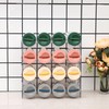 Clear Water Bottle Organizer,Stackable Bottle Storage Rack,4 Pack Wine and