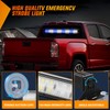 Nilight 144LED Traffic Advisor Strobe Light Bar with Controller Blue