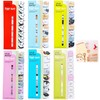 ZHSHXNGY Post-it Film Sticky Notes, Headers, Sticky Notes Sheet, 8