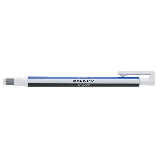 Tombow Mono Eraser Set Includes Zero Rectangle Tip Eraser - White/Eraser Refills (Pack of 2)