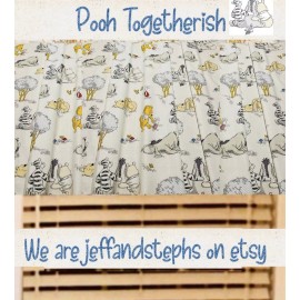 "Handmade" Nursery Valance Pooh Togetherish For Baby Room Or Toddler 42"W x 14"L Free Ship
