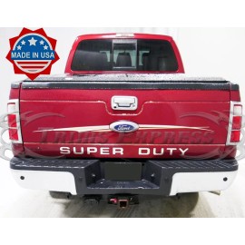 Made in USA - Trims Express 2008-2016 Ford Super Duty/F250 Tailgate Letter Molding Decal Insert Stainless 9P