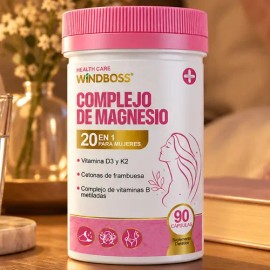Windboss Complejo Magnesio Mujeres Cápsulas