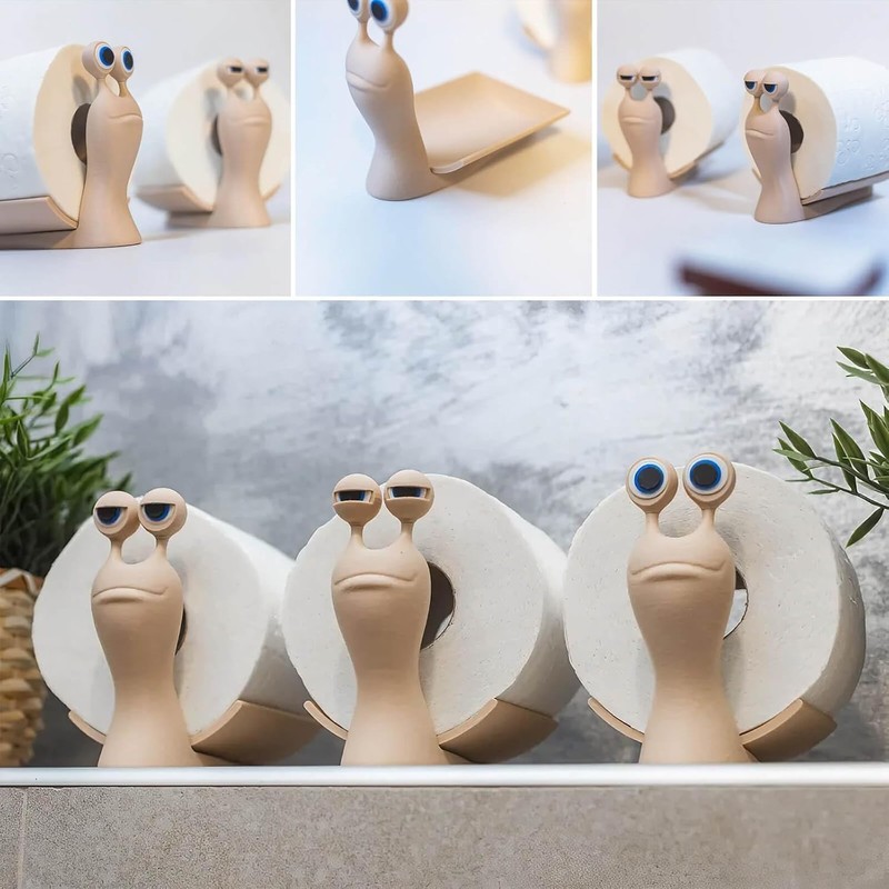 Fosoloni Gudrun The Toilet Snail - Funny 3D Printed Toilet