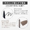 Gatsby The Designer Dual Eyebrow Ash Gray [Men's Cosmetics, Eyebrow