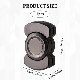 3-in-1 Fidget Toy for Stress and Focus, Fidget, Fidget for Kids, Silent Fidget Slider Spinner for Office and Classroom