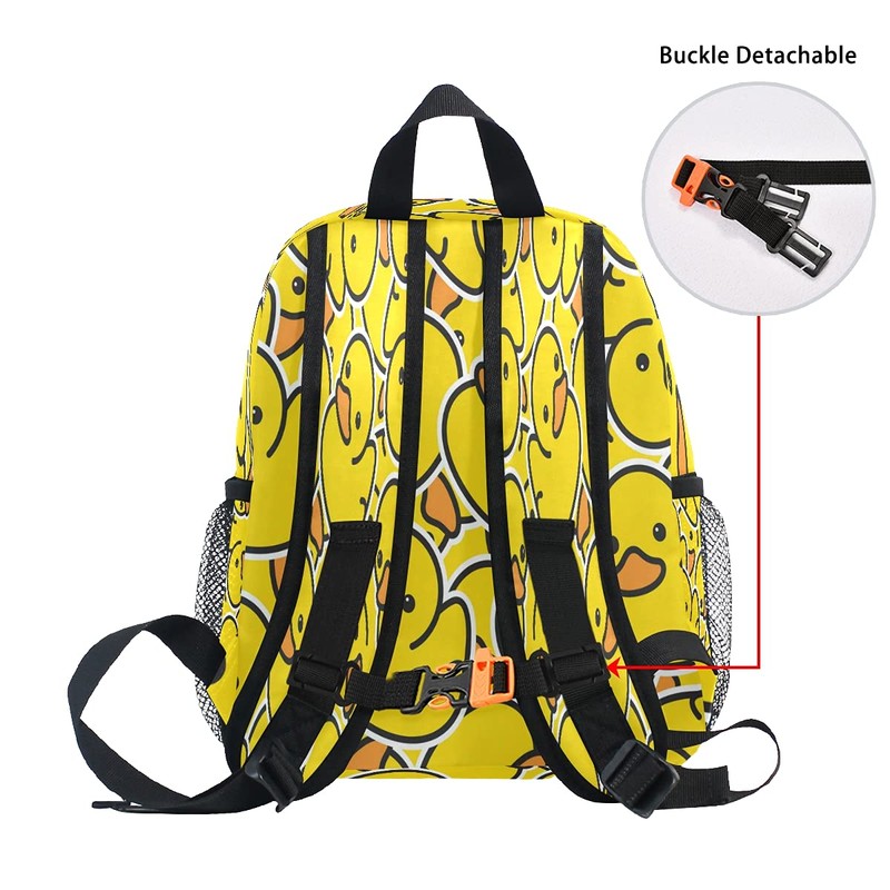 Little Yellow Duck Backpack for Toddlers, Kid's Backpack School Bag